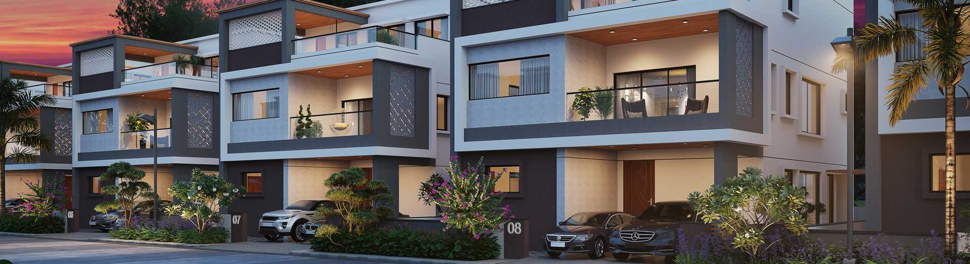 kshetra 3 & 4 BHK Premium Villas Project in Tukkuguda, Hyderabad