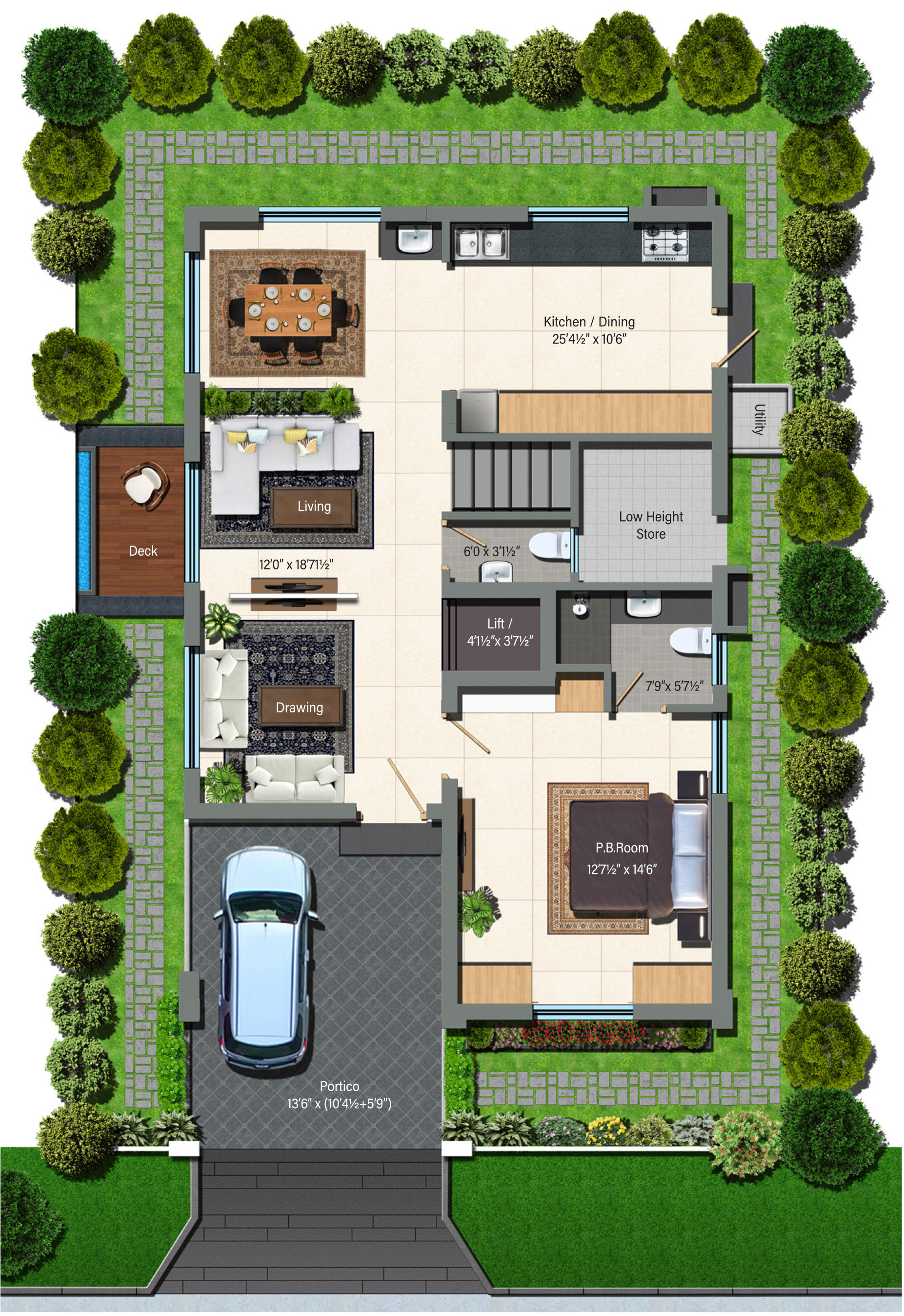 222 sq yds west vijayakalpa kshetra villa ground floor