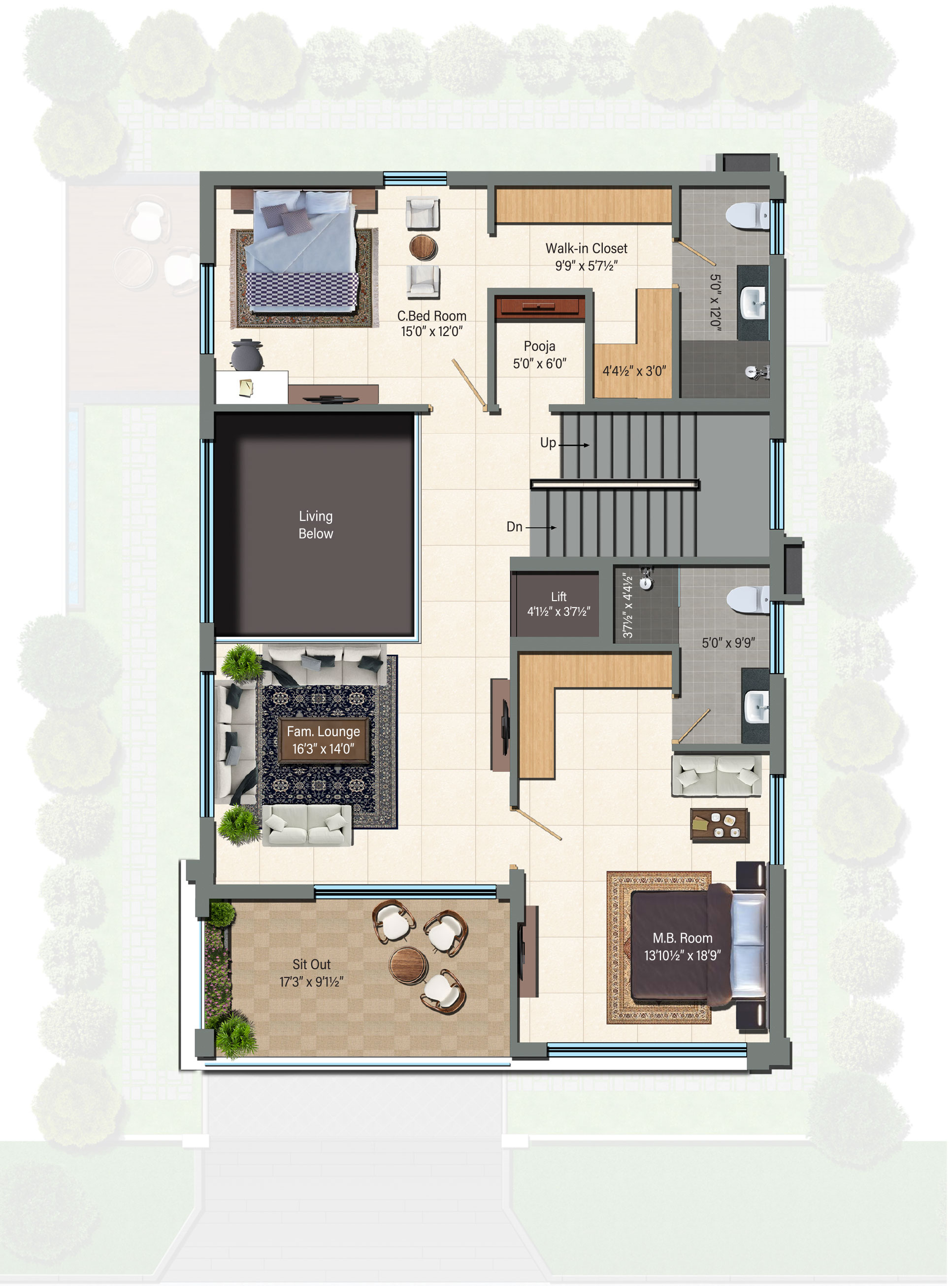 310 sq yds west vijayakalpa kshetra villa first floor